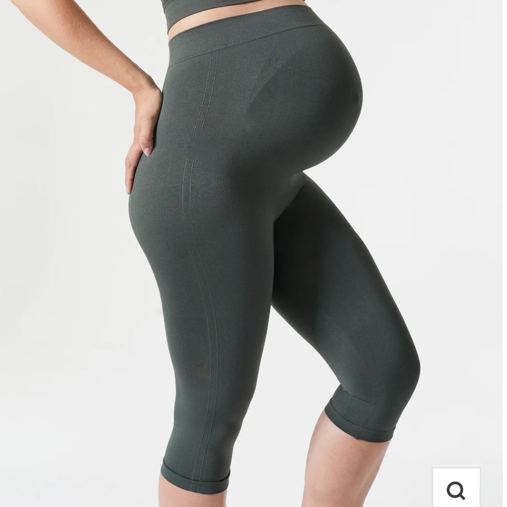 Blaqi Belly Support Crop Leggings